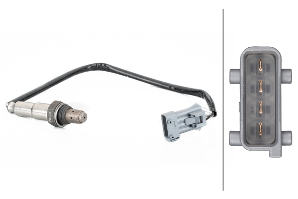 Lambda Sensor - 6PA 358 103-281 HELLA