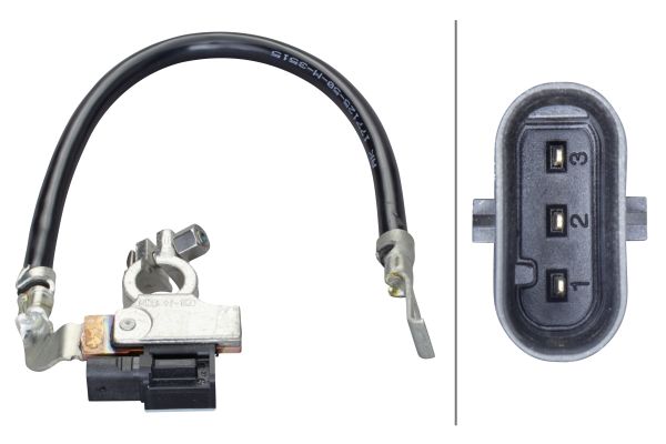 jutiklis, akumuliatoriaus valdymas - 6PK 010 562-921 HELLA