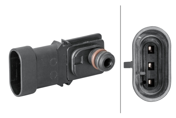 Sensor, boost pressure - 6PP 009 400-281 HELLA
