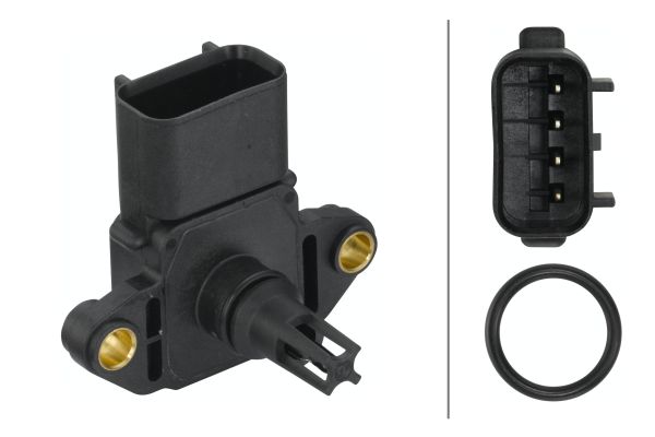 Sensor, intake manifold pressure - 6PP 009 400-381 HELLA