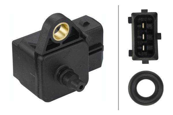 Sensor, intake manifold pressure - 6PP 009 400-561 HELLA