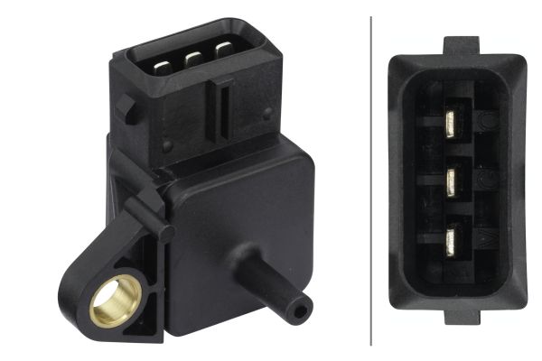 Sensore, Pressione collettore d'aspirazione - 6PP 009 400-571 HELLA