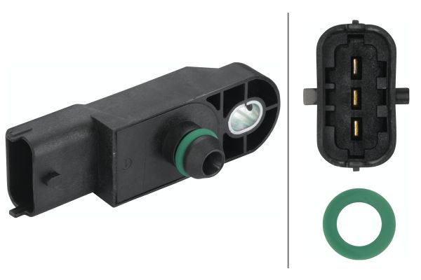Sensor, boost pressure - 6PP 009 400-751 HELLA
