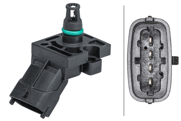 Sensor, boost pressure - 6PP 009 403-131 HELLA