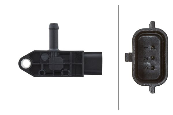 Sensor, exhaust pressure - 6PP 009 409-121 HELLA