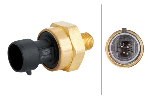 Sensor, exhaust pressure - 6PP 009 409-521 HELLA