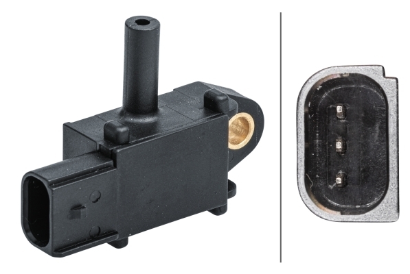 Sensor, exhaust pressure - 6PP 009 409-541 HELLA