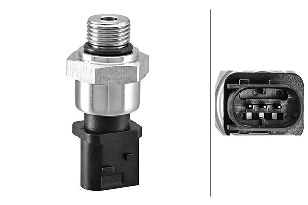 Sensor, exhaust pressure - 6PP 009 409-661 HELLA