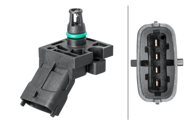 Sensore, Pressione alimentazione - 6PP 013 112-041 HELLA