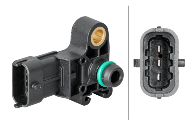Sensor, intake manifold pressure - 6PP 013 112-081 HELLA