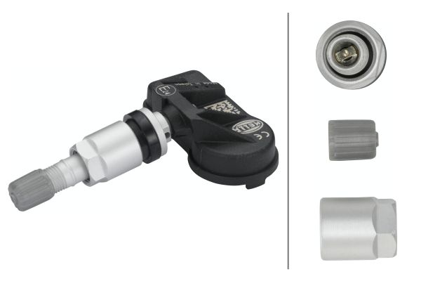 Wheel Sensor, tyre pressure control system - 6PP 358 139-051 HELLA