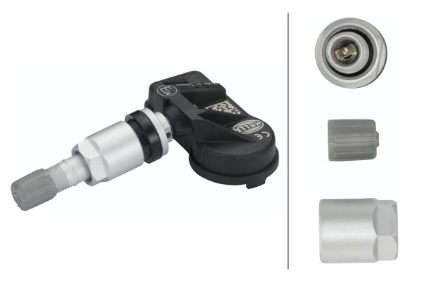 Wheel Sensor, tyre pressure control system - 6PP 358 139-071 HELLA