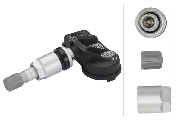 Wheel Sensor, tyre pressure control system - 6PP 358 139-081 HELLA