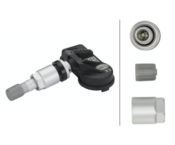 Wheel Sensor, tyre pressure control system - 6PP 358 139-091 HELLA