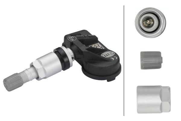 Wheel Sensor, tyre pressure control system - 6PP 358 139-101 HELLA