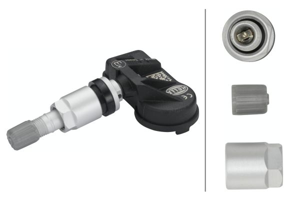 Wheel Sensor, tyre pressure control system - 6PP 358 139-131 HELLA