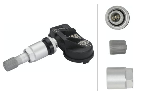 Wheel Sensor, tyre pressure control system - 6PP 358 139-141 HELLA