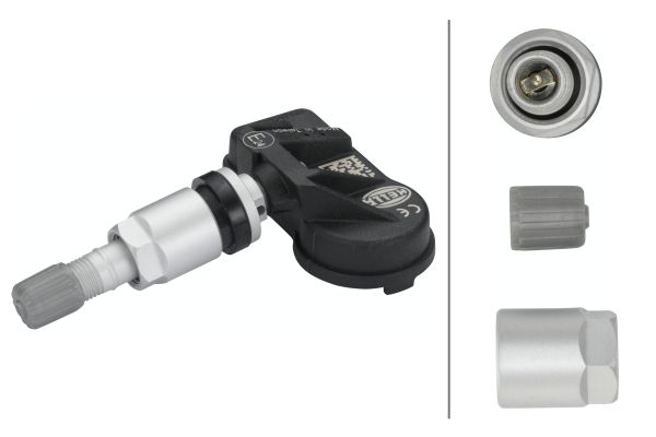 Wheel Sensor, tyre pressure control system - 6PP 358 139-151 HELLA