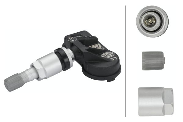 Wheel Sensor, tyre pressure control system - 6PP 358 139-171 HELLA