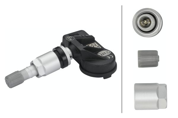 Sensore ruota, Press. gonf. pneumatici-Sistema controllo - 6PP 358 139-181 HELLA