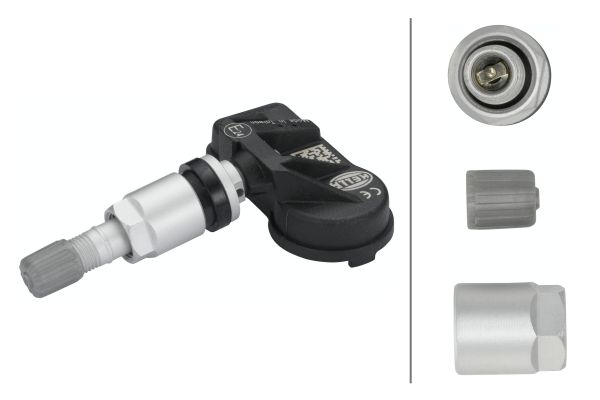Wheel Sensor, tyre pressure control system - 6PP 358 139-211 HELLA