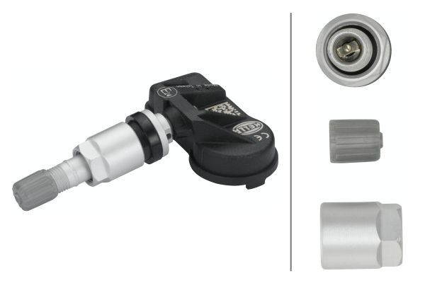 Wheel Sensor, tyre pressure control system - 6PP 358 139-241 HELLA