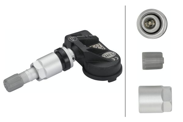 Wheel Sensor, tyre pressure control system - 6PP 358 139-261 HELLA