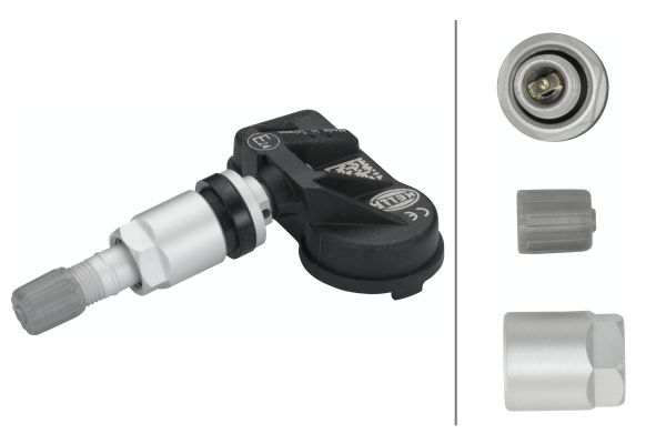 Wheel Sensor, tyre pressure control system - 6PP 358 139-321 HELLA