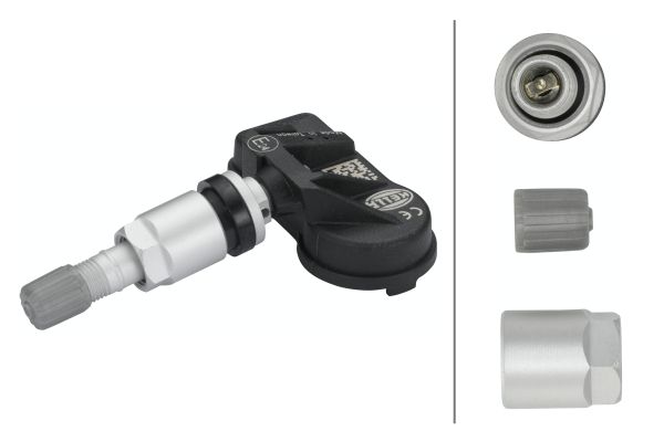 Wheel Sensor, tyre pressure control system - 6PP 358 139-341 HELLA