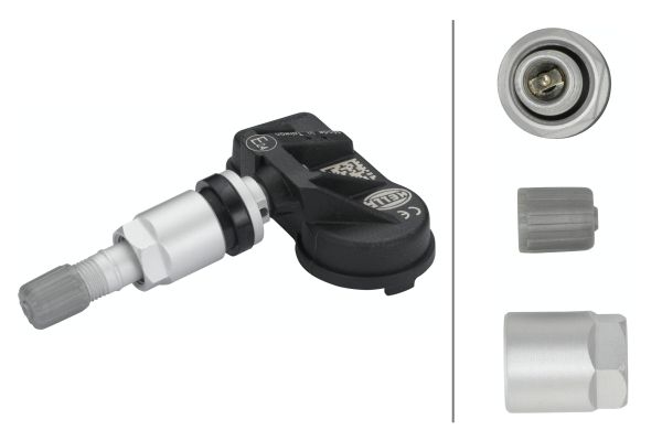 Wheel Sensor, tyre pressure control system - 6PP 358 139-391 HELLA