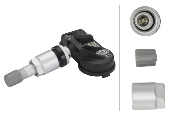 Wheel Sensor, tyre pressure control system - 6PP 358 139-401 HELLA