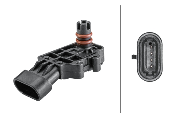 Sensore, Pressione alimentazione - 6PP 358 152-121 HELLA