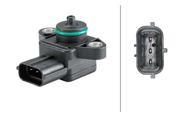 Sensor, intake manifold pressure - 6PP 358 152-231 HELLA
