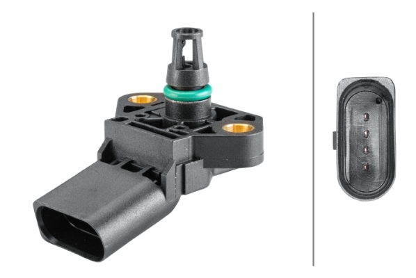 Sensor, boost pressure - 6PP 358 152-251 HELLA