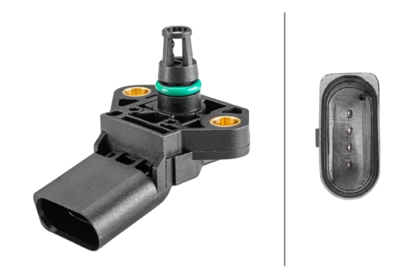 Sensor, boost pressure - 6PP 358 152-261 HELLA