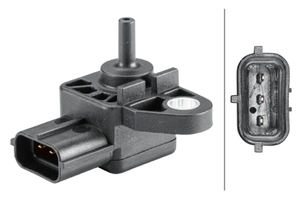 Sensor, Ladedruck - 6PP 358 152-291 HELLA