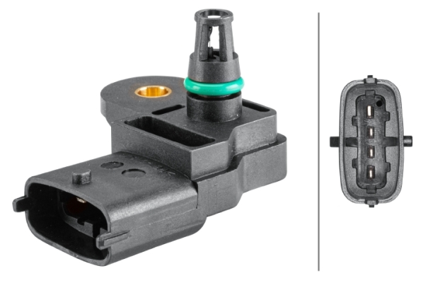 Sensor, boost pressure - 6PP 358 152-321 HELLA