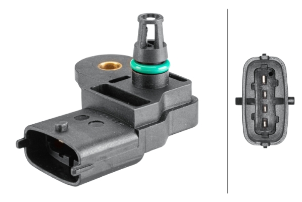 Sensor, boost pressure - 6PP 358 152-331 HELLA