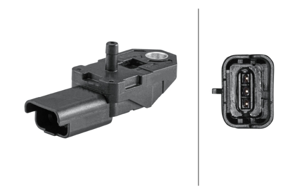 Sensore, Pressione alimentazione - 6PP 358 152-341 HELLA