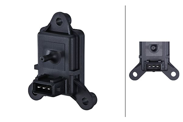 Датчик, давление наддува - 6PP 358 152-451 HELLA