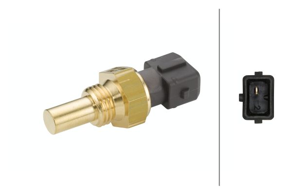Sensore, Temperatura refrigerante - 6PT 009 107-211 HELLA