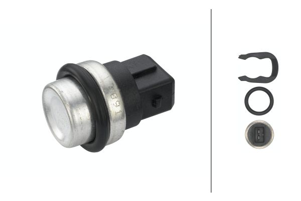 Sensore, Temperatura refrigerante - 6PT 009 107-241 HELLA