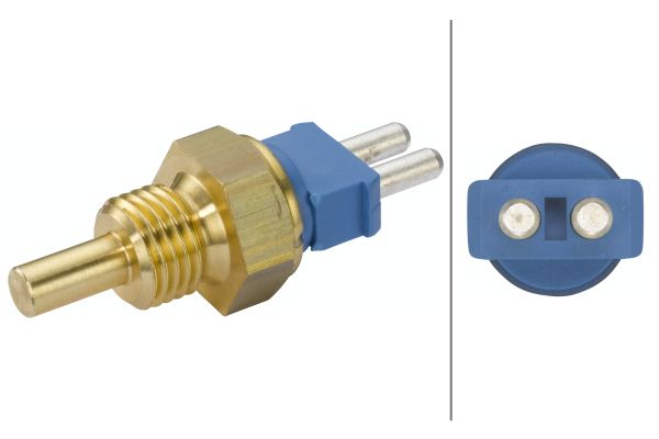 Sensore, Temperatura refrigerante - 6PT 009 107-391 HELLA