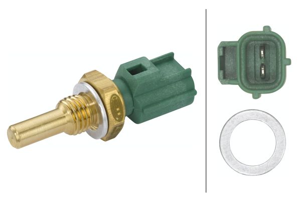 Sensor, coolant temperature - 6PT 009 107-481 HELLA
