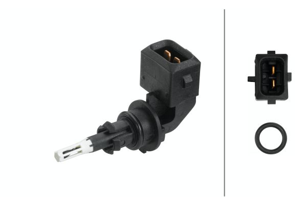 Sensor, intake air temperature - 6PT 009 109-351 HELLA