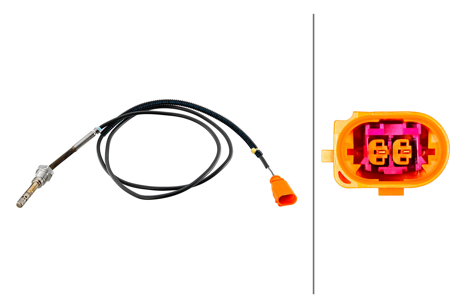 Sensor, exhaust gas temperature - 6PT 010 376-961 HELLA