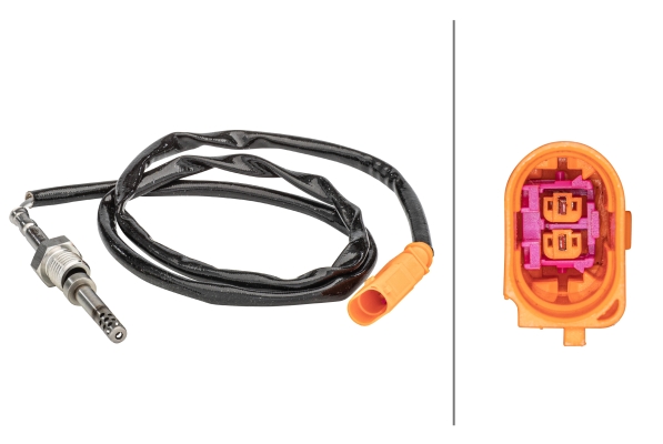 Sensor, exhaust gas temperature - 6PT 358 181-121 HELLA