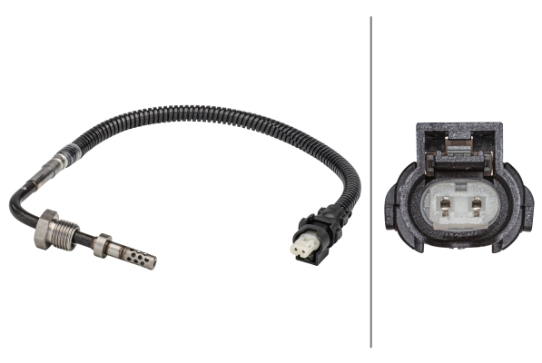 Sensor, exhaust gas temperature - 6PT 358 181-231 HELLA
