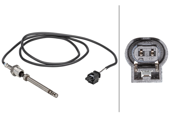 Sensor, exhaust gas temperature - 6PT 358 181-241 HELLA