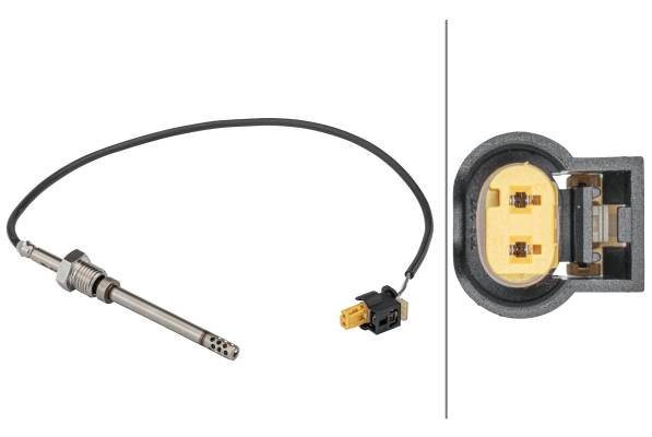 Sensor, exhaust gas temperature - 6PT 358 181-611 HELLA